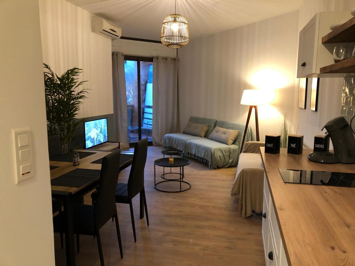 Studio Bord De Mer - Piscine - Plage San-Nicolao Kültér fotó